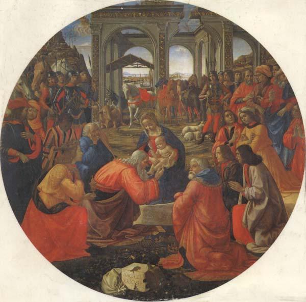 Domenico Ghirlandaio The Adoration of the Magi